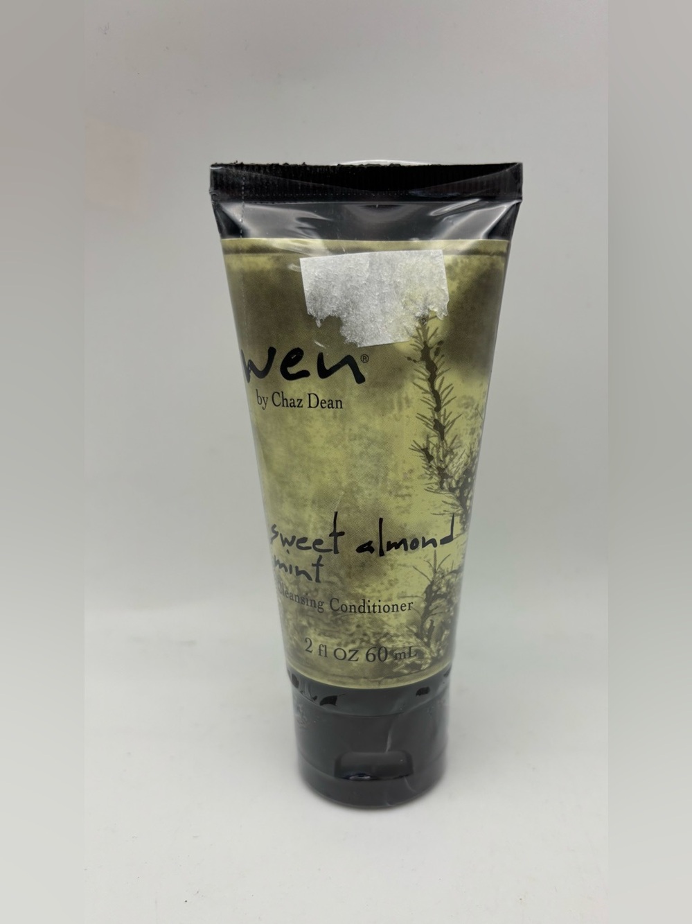 WEN by Chaz Dean Sweet Almond Mint Cleansing Conditioner 2 oz Travel Size Sealed